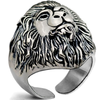 New Fashion Punk Lion Shape Ring