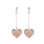 New Fresh Heart Colored Earrings NHDP145273