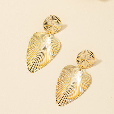 New Metal Leaf Earrings
