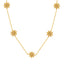 Pastoral Daisy Titanium Steel Clavicle Necklace