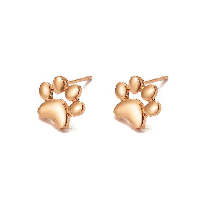 Popular Earrings Wholesale Simple Style New Earrings Fashion Animal Foot Earrings