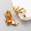 Retro Exaggerated Irregular Alloy Metal Irregular Plating Gold Plated Silver Plated Women'S Ear Studs