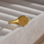 Retro Style 18K Gold Plated Star and Moon Pattern Ring