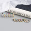 S925 Sterling Silver Geometric Floral Diamond Ear Cuff Stud Earrings for Women
