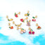 Screw Ball Piercing Fruit Ear Trend Piercing Zircon Non-fading Earrings