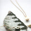 Shell Avocado Fruit Titanium Steel 18K Gold Plated Necklace