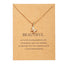 Simple Circle Retro Letter Butterfly Alloy Necklace