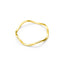 Simple Geometric Circle Stacking Titanium Steel Couple Ring