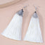 Simple Metal Fish Mouth Tassel Line Fashion Earrings