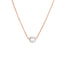 Simple Pearl Necklace New Fashion Stainless Steel Necklace
