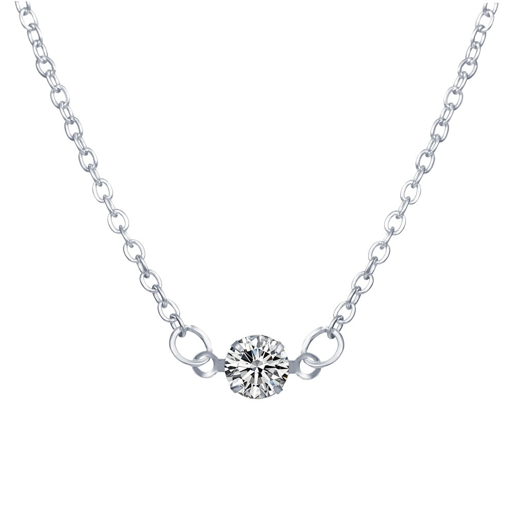 Simple Retro Diamond-studded Necklace