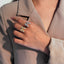 Elegant S925 Sterling Silver Hollow Butterfly Adjustable Open Ring for Women