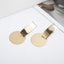 Simple Strip Metal Earrings NHPF147229