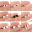 Simple Style Heart and Animal Stainless Steel Stud Earrings