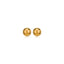 Minimalist Stainless Steel Ball Stud Earrings for Women - 1mm/4mm Round Bead Design