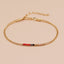 Simple Geometric Colorful Miyuki Glass Beaded Stainless Steel Bracelet