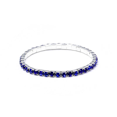 Simple Style Geometric Crystal Bracelets Rhinestone Gem Crystal Bracelets 1 Piece