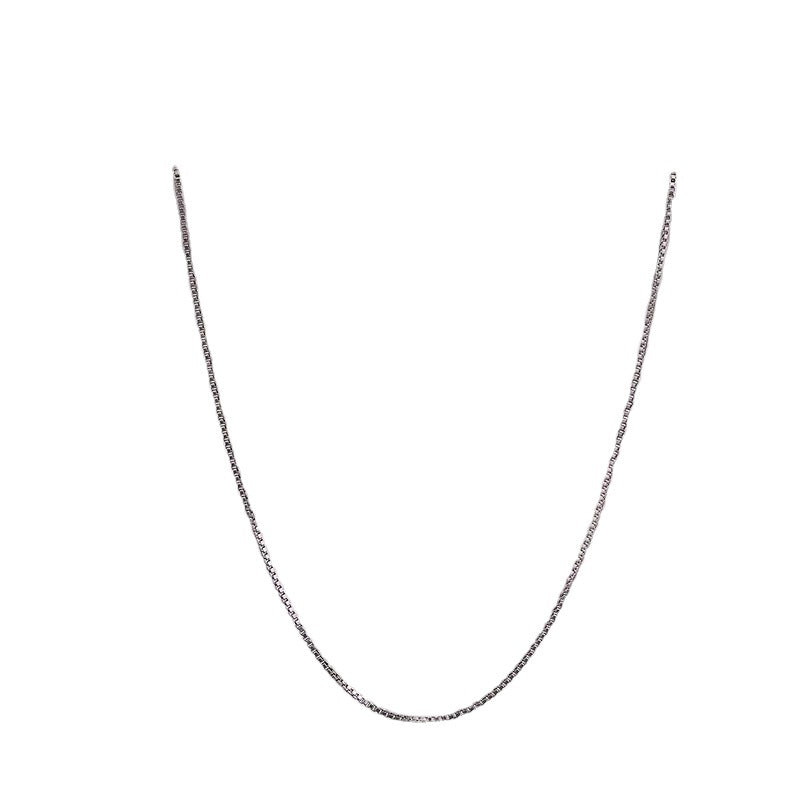 Simple Style Geometric Titanium Steel Chain Necklace 1 Piece