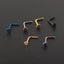 Simple Heart Shape Stainless Steel Nose Stud