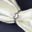Simple Heart Shape Rose Gold Plated Stainless Steel Open Ring for Women