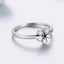 Simple Style Korean Style Flower Sterling Silver Rings