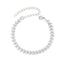 Minimalist Gold-Plated Leaf Stainless Steel Bracelet for Women