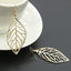 Simple Style Leaves Alloy Hollow Out Women'S Ear Hook 1 Pair