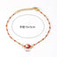 Simple Style Red Evil Eye Stainless Steel Bracelet