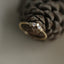 Simple Star Sterling Silver Zircon 14K Gold Plated Ring