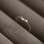 Simple Star Sterling Silver Zircon 14K Gold Plated Ring