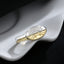 Sun & Moon Sterling Silver and 18k Gold Plated Open Ring Set