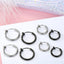 Stainless Steel Hypoallergenic Round Titanium Ear Clip for Women and Men