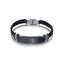 Streetwear Solid Color Stainless Steel Plating Men'S Bangle