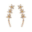 Stylish Cute Rhinestone Star Ear Cuff Clip Earrings NHDP145328