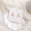 Sweet Butterfly Shell Flower Earrings - Compact Simple Korean Style Ear Jewelry