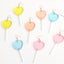 Sweet Candy Color Heart Lollipop Earrings