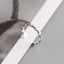 Korean Style S925 Sterling Silver Geometric Ins Fashion Index & Little Finger Ring for Women