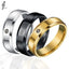 Unisex Geometric Stainless Steel Rings NHHF127477