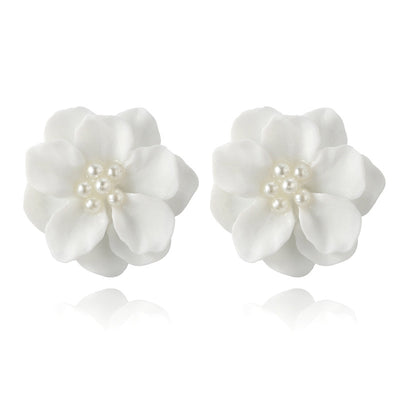 Vintage Alloy Plating Earring Flowers (Main Picture)  NHGY1683-Main Picture