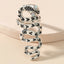 Vintage Snake-Shaped Geometric Punk Ring