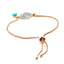 Vintage Style Eye Alloy Enamel Zircon Women'S Bracelets 1 Piece