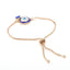 Vintage Style Eye Alloy Enamel Zircon Women'S Bracelets 1 Piece