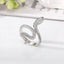 Vintage Snake Adjustable Stainless Steel Open Ring