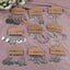 Wholesale Bohemian Hollow Tassel 6-piece Earring Set