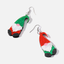 Wholesale Jewelry 1 Pair Cute Santa Claus Arylic Drop Earrings