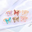 Vintage Adjustable Multicolor Butterfly Ring for Women