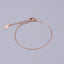 Minimalist Titanium Steel Snake Bone Chain Anklet and Bracelet Set - 18K Gold Plated