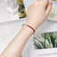 Minimalist Stainless Steel Rope and Colorful Beaded Bracelet Set