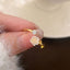 Wholesale Camellia Flower Sterling Silver Adjustable Open Ring with Zirconia 2023 Design