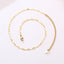 18K Gold Plated Stainless Steel Titanium Chain Necklace